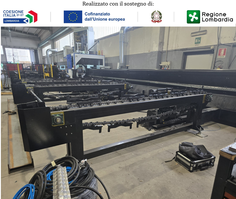 Loghi istituzionali: Unione Europea, Repubblica Italiana, Regione Lombardia, FESR 2021-2027